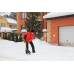 Лопата для уборки снега Торнадо 2 в 1 (2 ковша: снеговой + совковый) (Tornadica) 