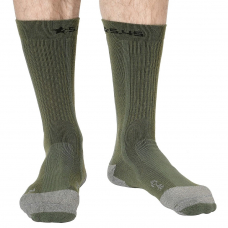 Треккинговые носки 5.45 DESIGN "Фантом Silver", X-STATIC „silver fiber“, OLIVE (р.45-47)