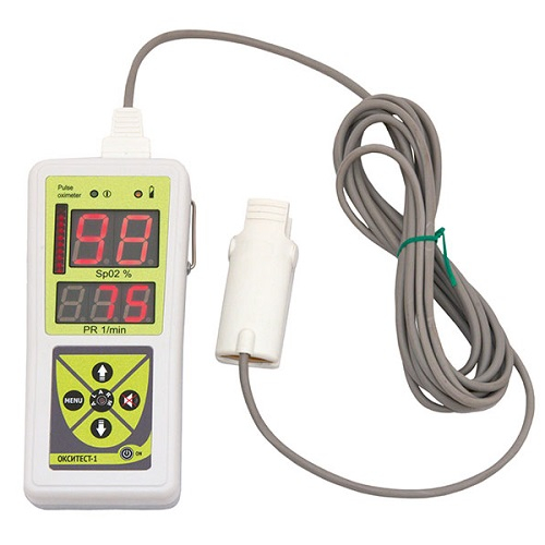 Пульсоксиметр "Окситест-1" с взрослым датчиком, без адаптера Пульсоксиметр "Окситест-1" с взрослым датчиком, без адаптера