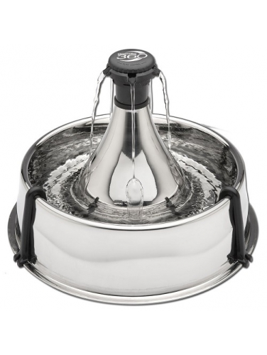 Автоматическая поилка для кошек и собак Drinkwell 360 3,8 л. (нерж.сталь)