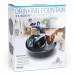 Керамическая поилка фонтан для кошек и собак Pioneer Pet “RainDrop” чёрный