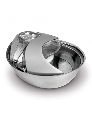 Автопоилка фонтан Pioneer Pet “RainDrop” для кошек и собак (нерж.сталь)