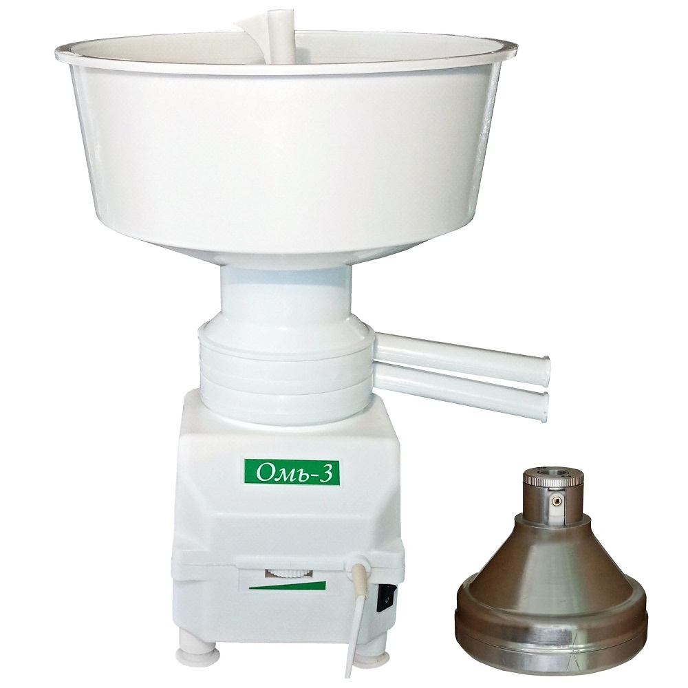 Сепаратор для молока "Омь 3М" с регулятором (9 тарелок)