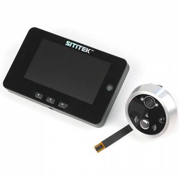 Видеоглазок SITITEK Simple II с ИК-подсветкой и датчиком движения