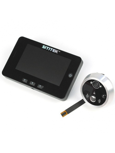 Видеоглазок SITITEK Simple II с ИК-подсветкой и датчиком движения