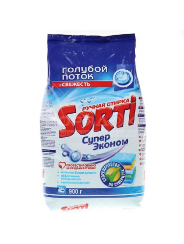 Стиральный порошок Sorti Супер эконом, 900 г