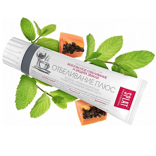 Зубная паста Splat Professional "Отбеливание плюс", 100 мл