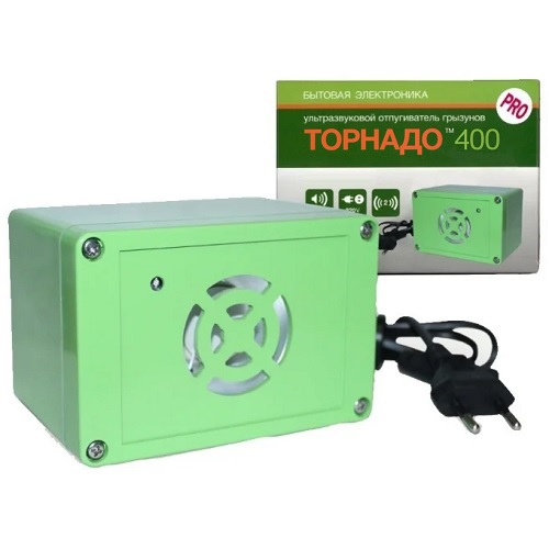 Ультразвуковой отпугиватель грызунов "Торнадо 400 PRO"