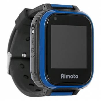 Умные 4G часы Aimoto Pro Indigo (черный) с видеозвонком и мощной батареей