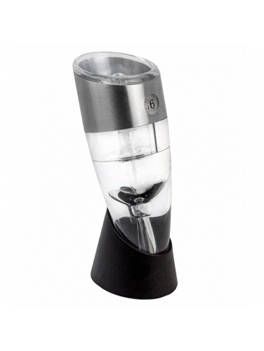 Аэратор для вина Kitchen Joy Wine Aerator KJ-VT01SS Silver с подставкой и настраиваемой скоростью розлива