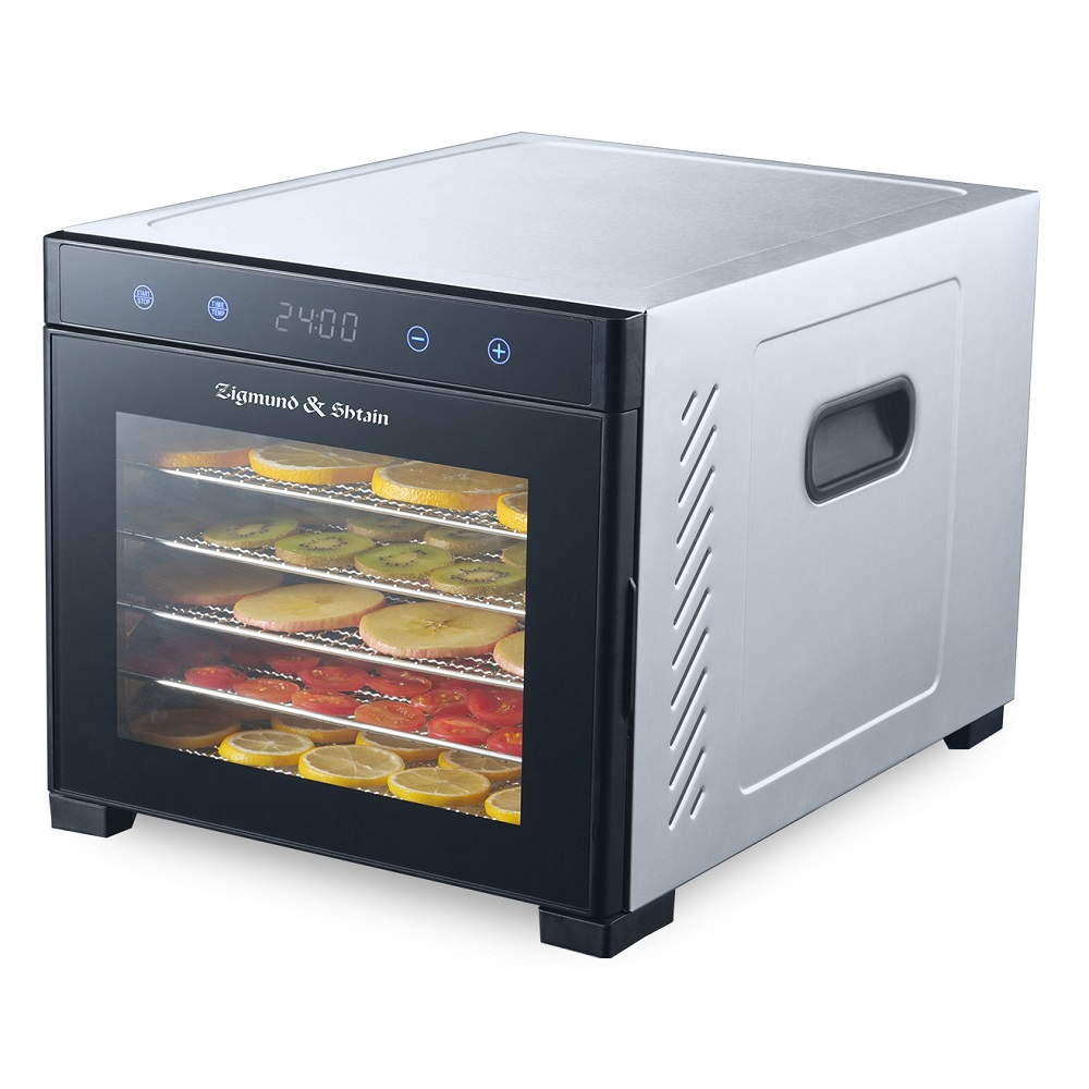 Сушилка для овощей и фруктов Zigmund & Shtain ZFD-411 (12 поддонов + 6 сеток)