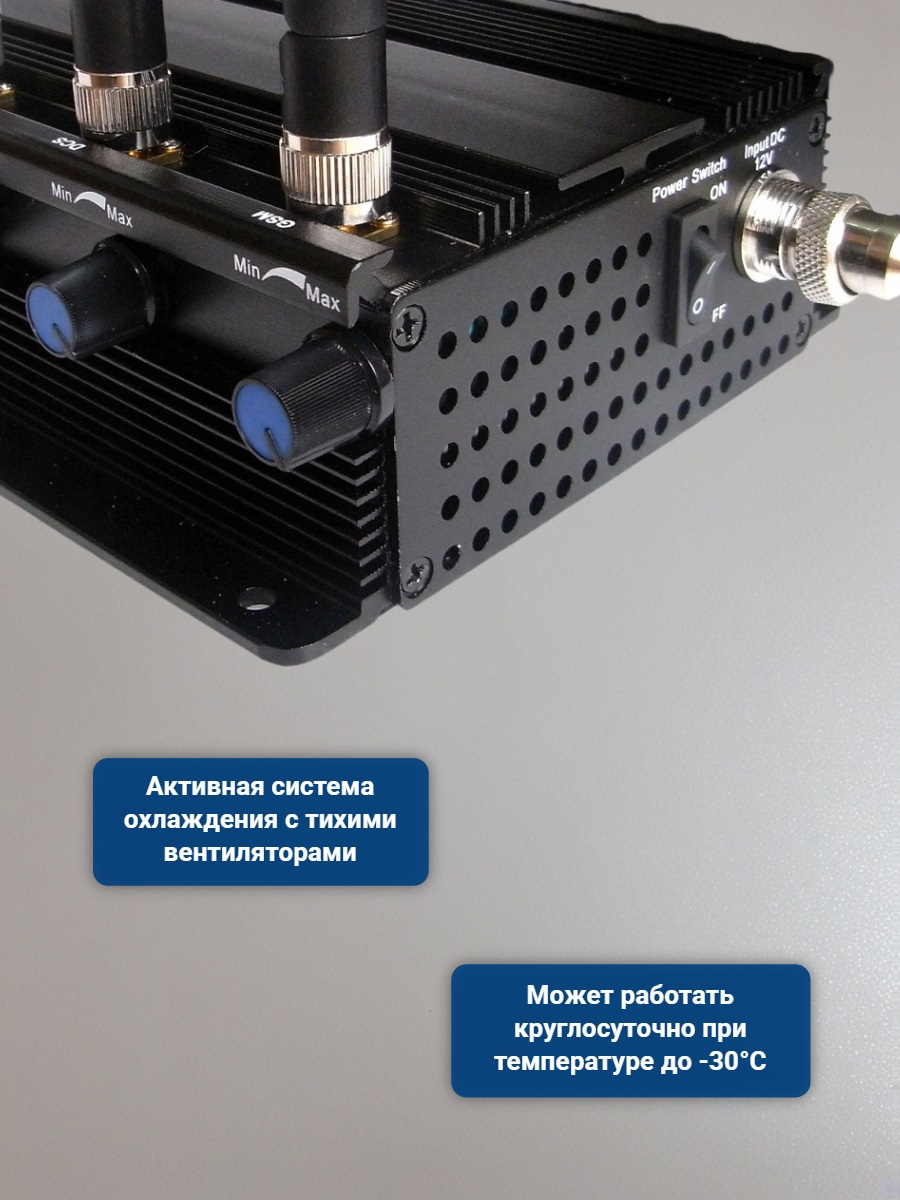 Подавитель сотовых телефонов Терминатор 130-5G