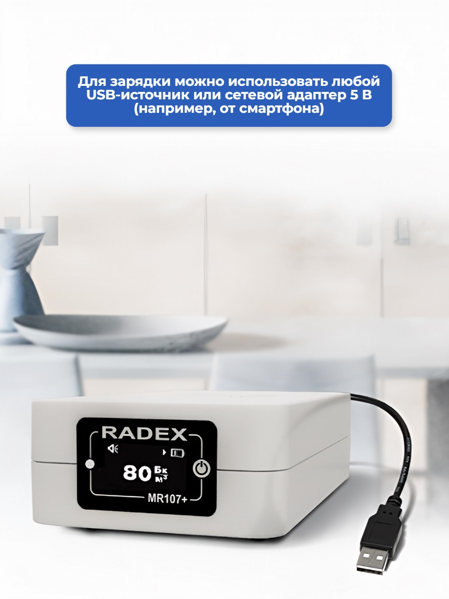 Индикатор радона RADEX MR107+