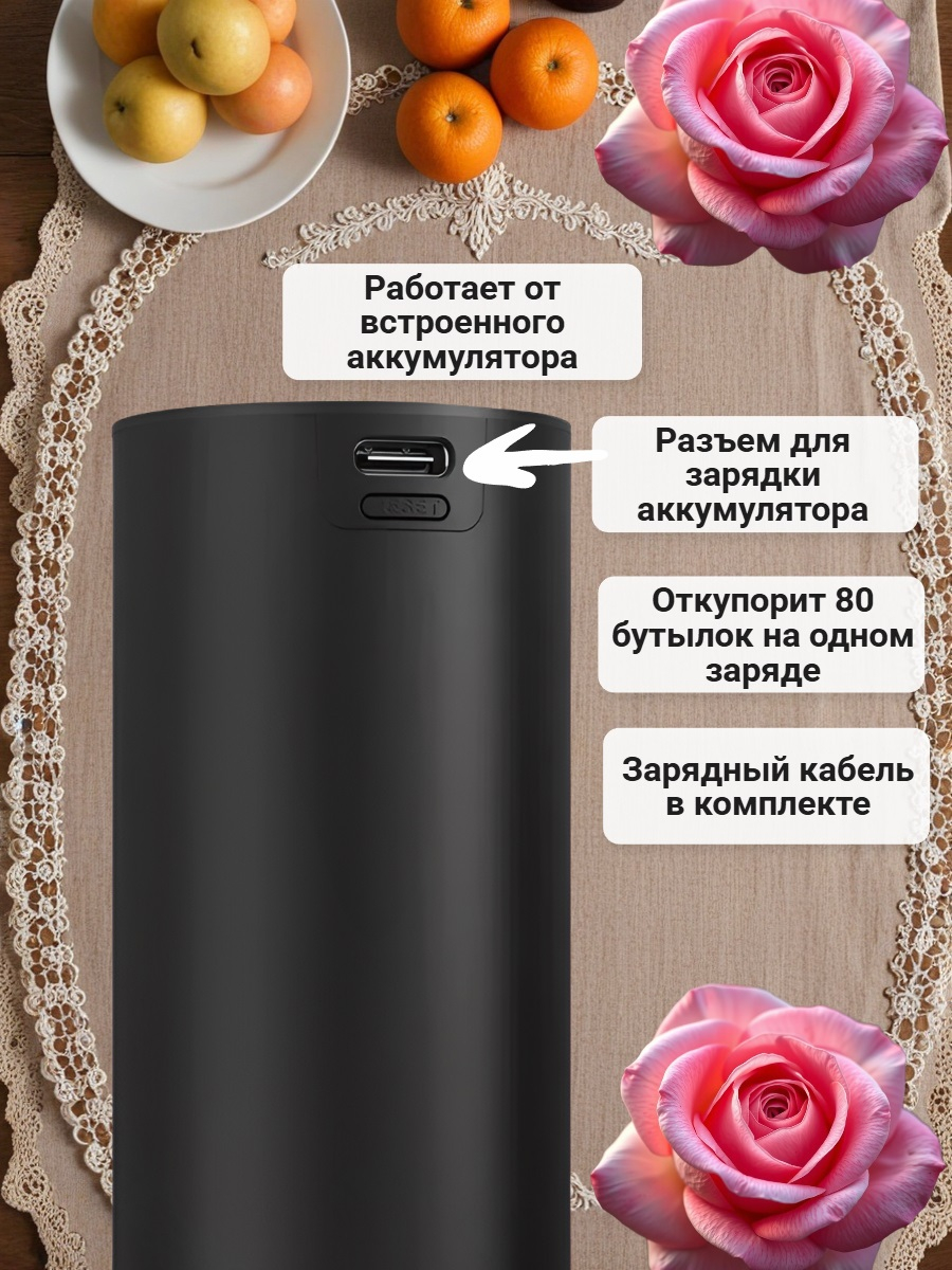 Электрический штопор Xiaomi Circle Joy Electric Wine opener