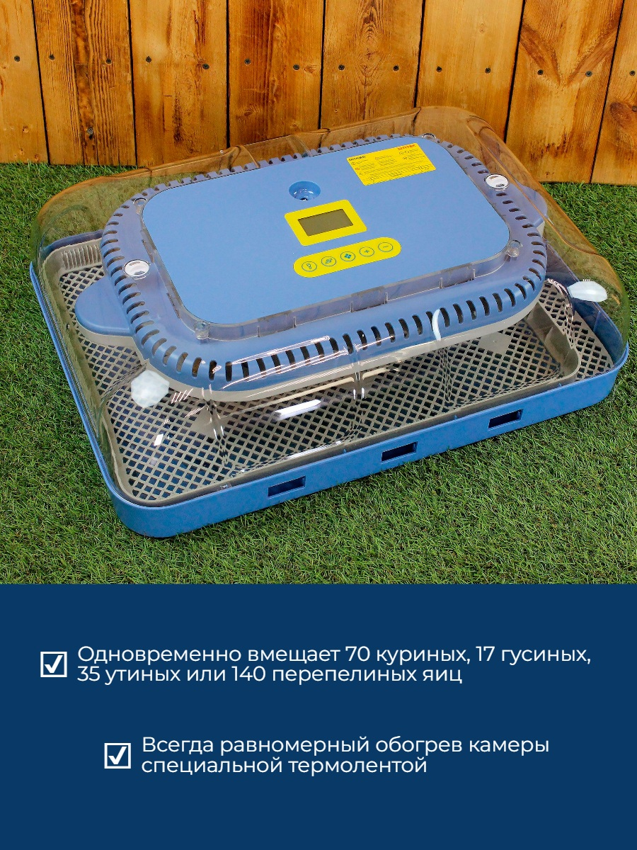 Полностью автоматический инкубатор SITITEK 70