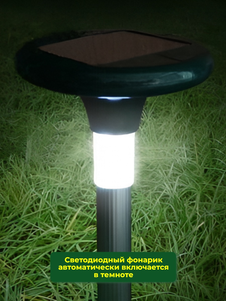 Комплект отпугивателей кротов SITITEK Гром-Профи LED+ 2 шт.