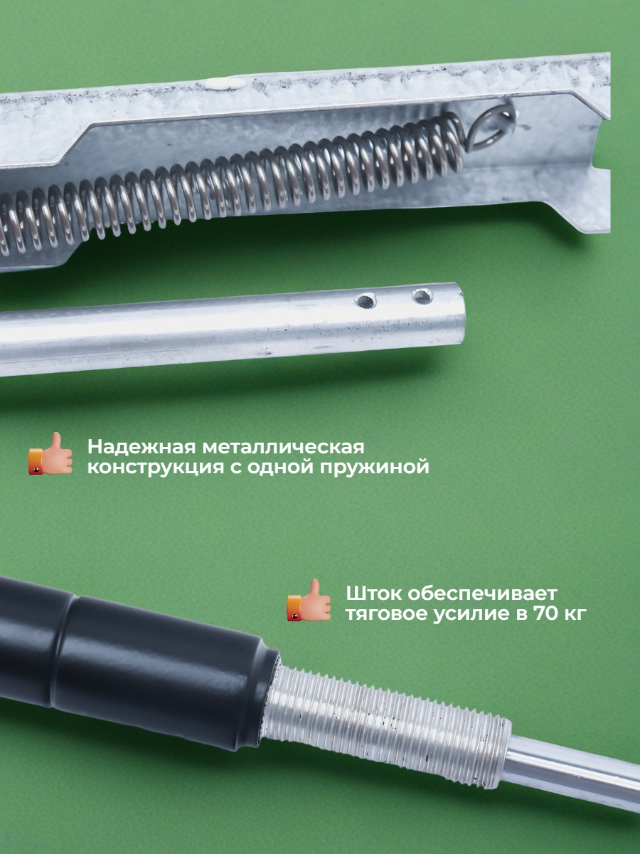 Комплект: Термоприводы для теплиц Богатырь-1 - 4 шт.