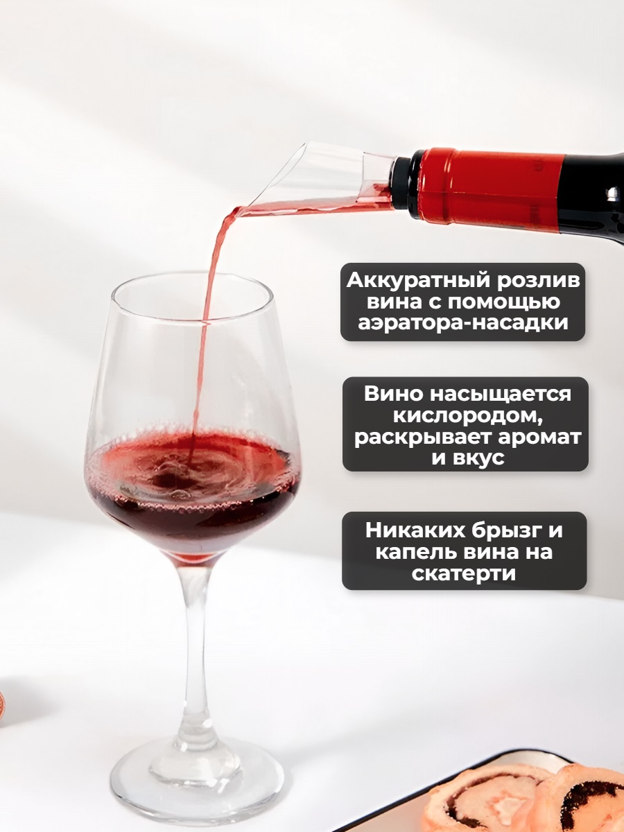 Набор для вина 4 в 1 Xiaomi HuoHou Electric Wine Bottle Opener EWO-N1