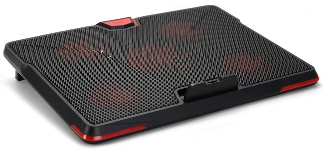 Охлаждающая подставка для ноутбука CROWN CMLS-130 Red