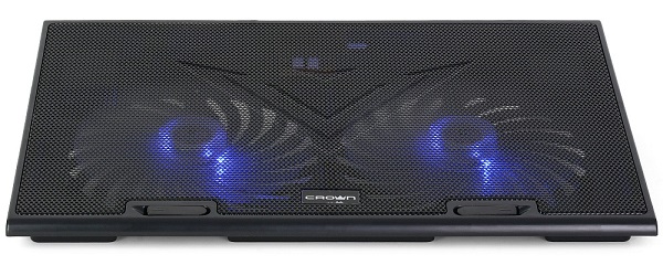 Охлаждающая подставка для ноутбука CROWN CMLS-401 Blue