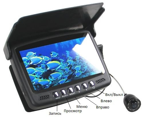 Видеокамера для подводной съемки Fishcam plus 750+DVR