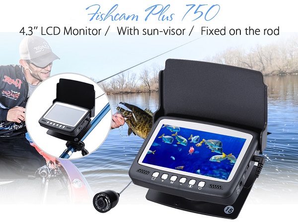 Видеокамера для подводной съемки Fishcam plus 750+DVR
