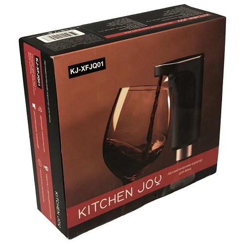 Сенсорный аэратор для вина Kitchen Joy Wine Aerator KJ-XF-JO01 с дозатором