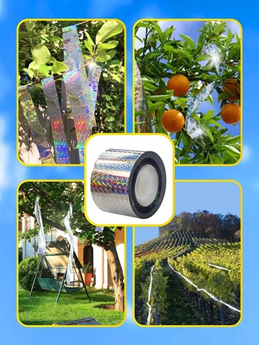 Светоотражающая лента для отпугивания птиц