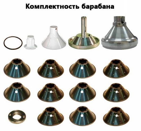 Сепаратор для молока Сибирь 3М с регулятором (11 тарелок) 