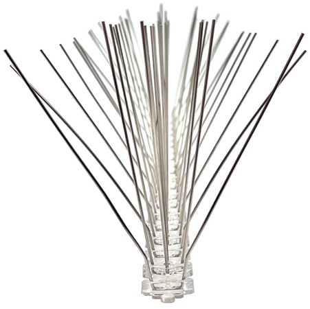 Противоприсадные шипы от птиц Ёж-металл 30 в сборе