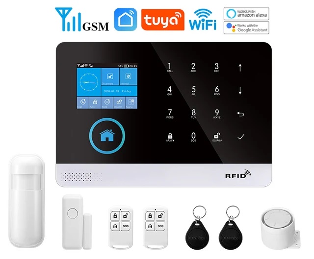 Беспроводная GSM/Wi-Fi сигнализация TUYA SmartСтраж Око+