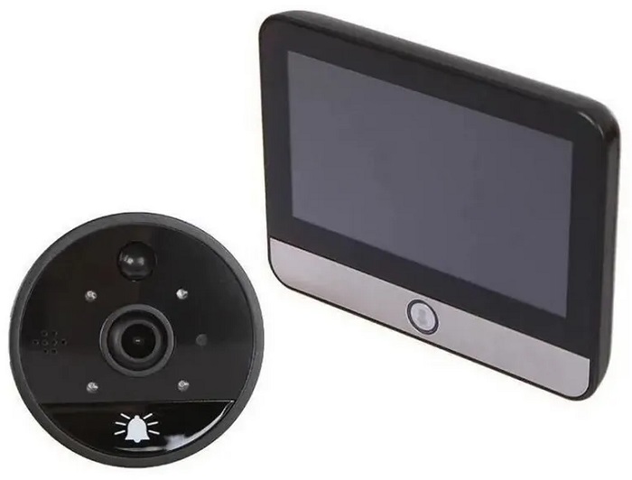 Беспроводной видеоглазок TUYA Wi-Fi HDcom DW6-Tuya с записью и датчиком движения
