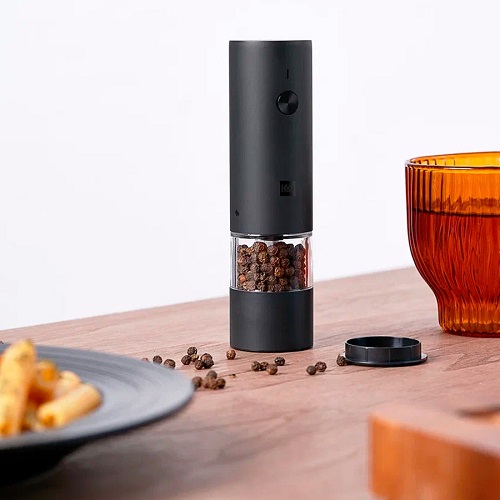 Мини-мельница для специй Xiaomi HuoHou Electric Mini Grinder Rechargable HU0280 RUS с аккумулятором, черная