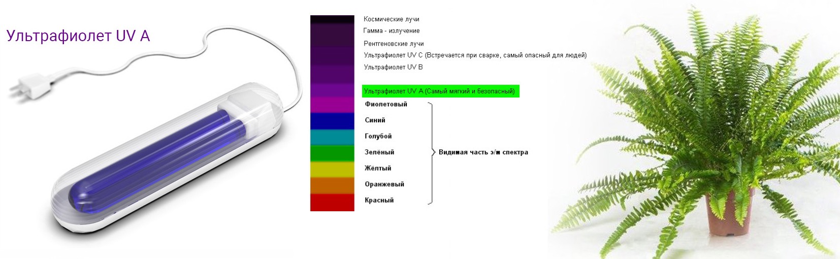 Бактерицидная лампа SITITEK UV-1 купить в Москве с доставкой