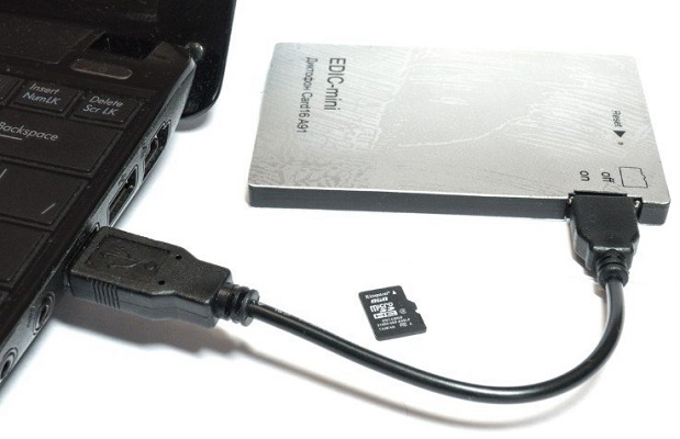 Цифровой мини-диктофон Edic-mini Card16 A91