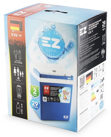 Портативный автохолодильник Ezetil COOLERS "E32M BLUE"
