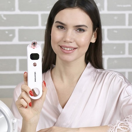 Аппарат для вакуумной чистки кожи лица Gezatone Vacu Silky Skin