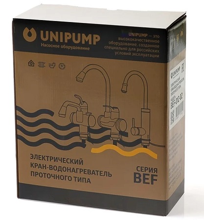 Проточный водонагреватель UNIPUMP "BEF-012-02"
