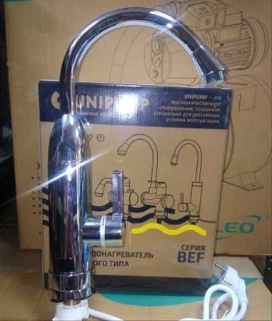 Проточный водонагреватель UNIPUMP "BEF-016-03"