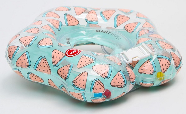 Надувной круг на шею для купания детей Happy Baby "AQUAFUN" Watermelon
