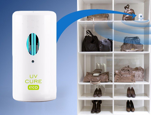 Поставьте озонатор "Longevita uv cure Eco" в шкаф или гардеробную, и ваши вещи будут всегда дышать морозной свежестью 