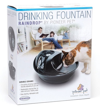 Фонтан-поилка для кошек и мелких собак Pioneer Pet "RainDrop"