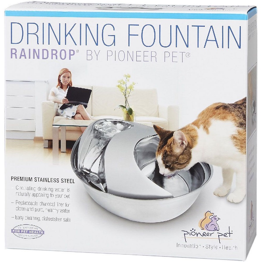 Pioneer raindrop shop pet fountain