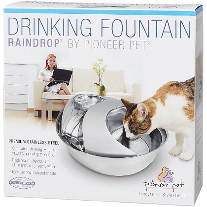 Фонтан-поилка для кошек и мелких собак Pioneer Pet "RainDrop"