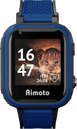 Детские умные 4G часы Aimoto Pro Indigo