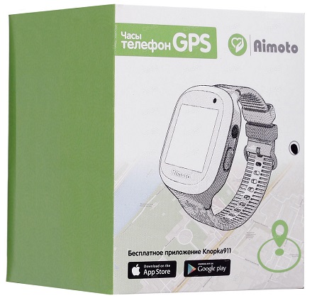 Детские смарт-часы с GPS Aimoto Start 2 Pink
