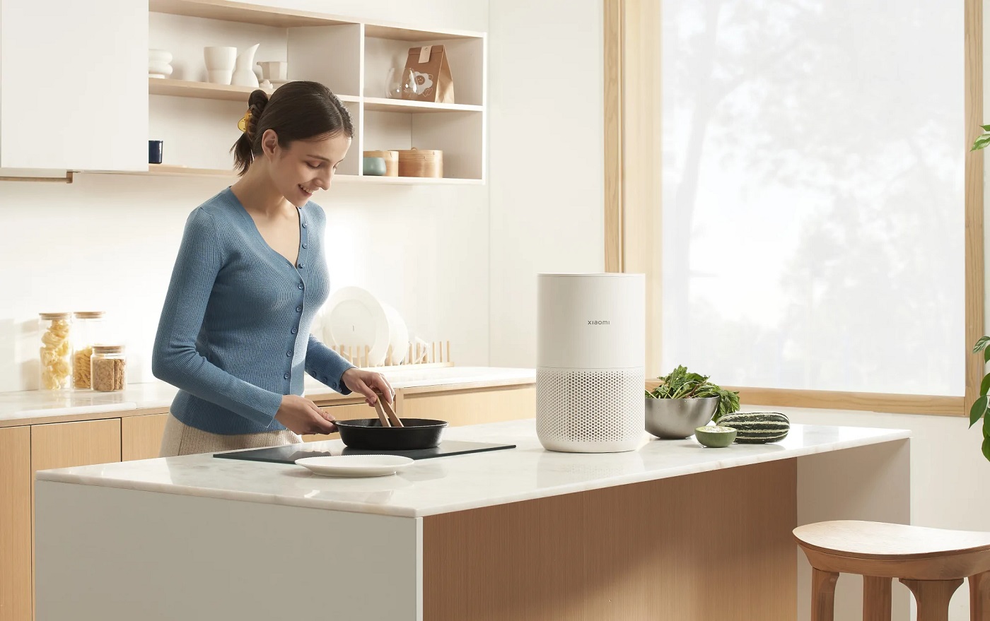 Очиститель воздуха Xiaomi Smart Air Purifier 4 Compact: купить в Москве и  Санкт-Петербурге, цены, фото, описание